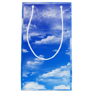 Petit Sac Cadeau Nuages