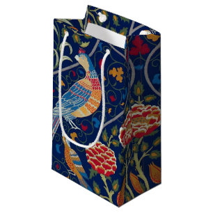 Petit Sac Cadeau Oiseaux et fleurs, William Morris