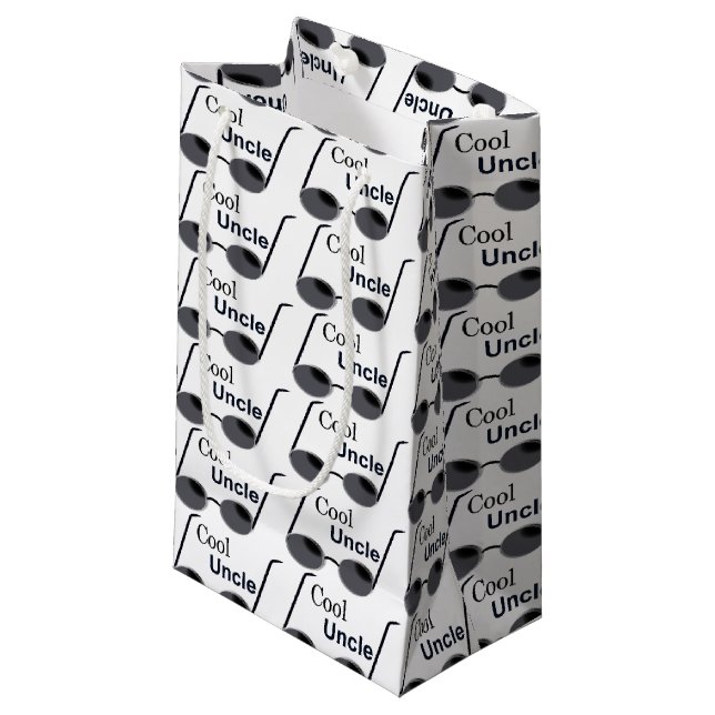 Petit Sac Cadeau Oncle frais Gift Bag (Devant Angle)