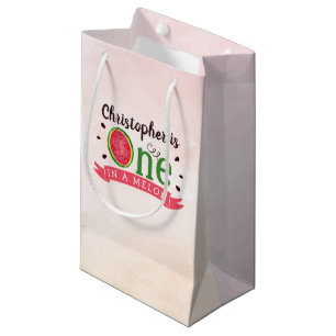 Petit Sac Cadeau One In A Melon 1er Anniversaire