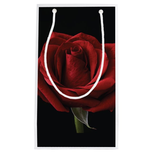 Petit Sac Cadeau oreiller rouge (Devant)