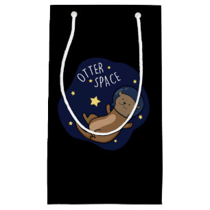 Petit Sac Cadeau Otter Space Funny Astronaut Otter Pun