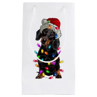 Petit Sac Cadeau Pajama Chr de famille pyjama de l'oncle rouge care