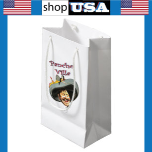 Petit Sac Cadeau Pancho Villa 🔥 Héros Général Mexicain