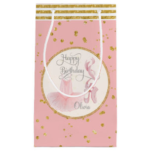 Petit Sac Cadeau Pantoufles du tutu n de ballet de petite fille de