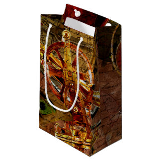 Petit Sac Cadeau Papier peint vintage de Steampunk