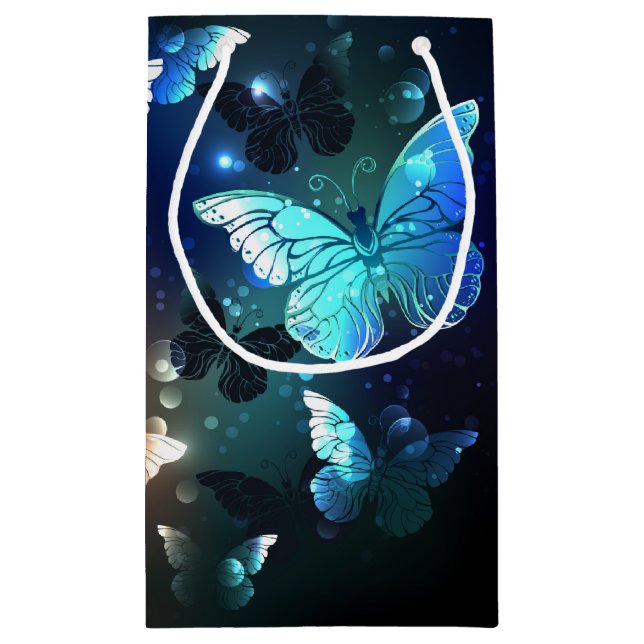 Petit Sac Cadeau Papillon de nuit voltigeant (Dos)