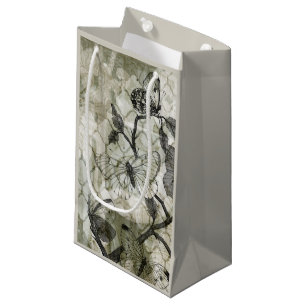 Petit Sac Cadeau Papillons d'arabesque II