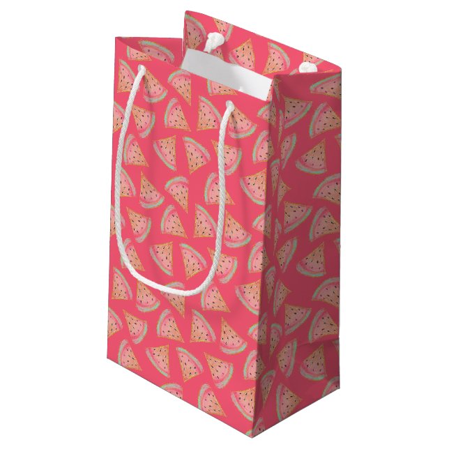 Petit Sac Cadeau Pâque rose (Dos Angle)