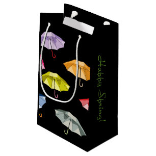 Petit Sac Cadeau Parapluies de ressort