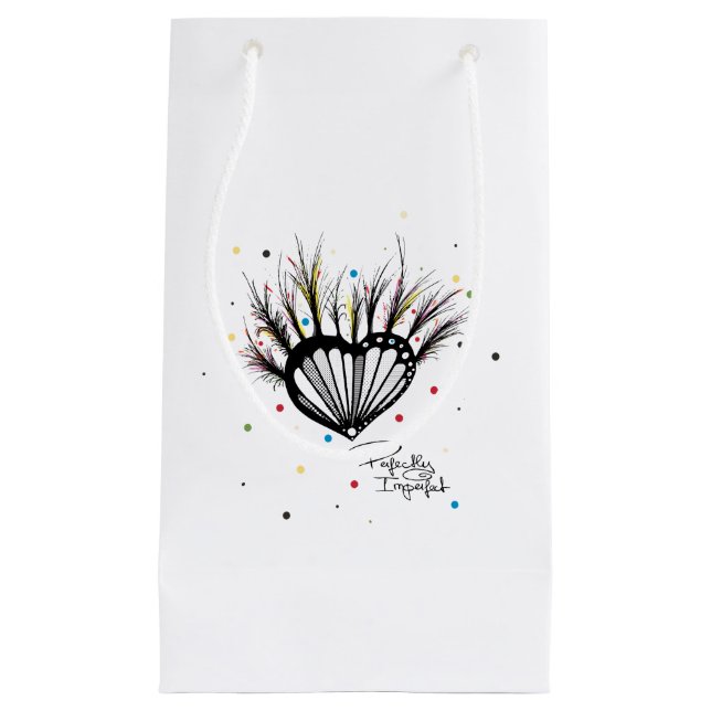 Petit Sac Cadeau Parfaitement imparfait (Devant)