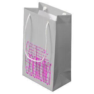 Petit Sac Cadeau Paroles d'amour pour une mère-mère