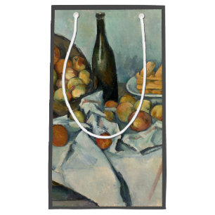 Petit Sac Cadeau Paul Cezanne Corbeille de Pommes Nature Morte Vint