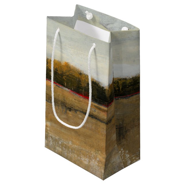 Petit Sac Cadeau Paysage verdoyant (Devant Angle)