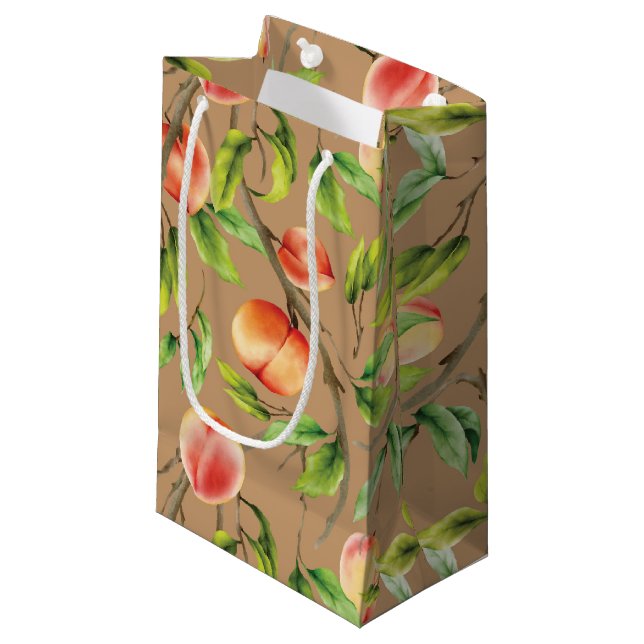 Petit Sac Cadeau Pêche sur l'arbre (Devant Angle)
