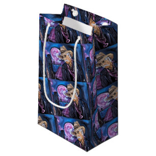 Petit Sac Cadeau Peinture Lune Néon par Alfred Fox