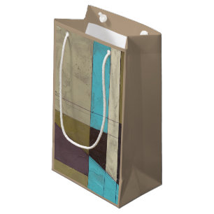 Petit Sac Cadeau Peinture minimaliste de Contemporay avec la