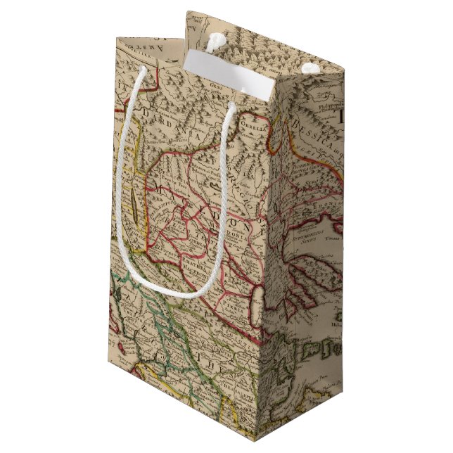 Petit Sac Cadeau Péninsule balkanique, Grèce, Macédoine 3 (Dos Angle)