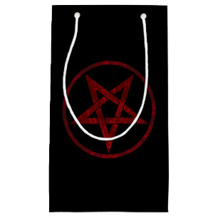 Petit Sac Cadeau Pentagram Red Devil