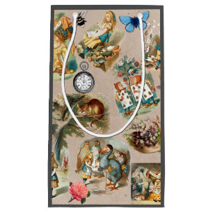 Petit Sac Cadeau Pépinière Alice Colorée Classique des années 1800