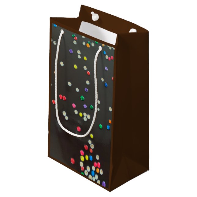 Petit Sac Cadeau Pépites de chocolat (Devant Angle)
