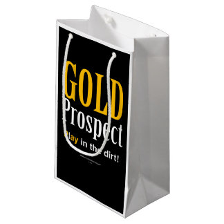 Petit Sac Cadeau Perspective d'or