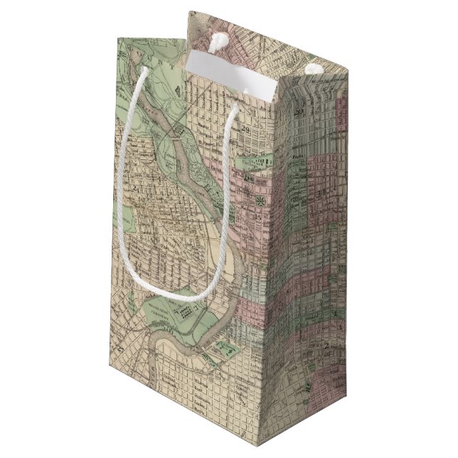 Petit Sac Cadeau Philadelphie 3 (Dos Angle)