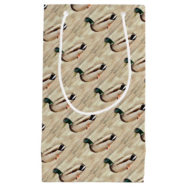 Petit Sac Cadeau Photo Mallard Duck (Devant)