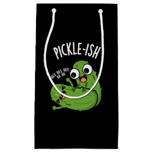 Petit Sac Cadeau Pickle Ticklish Funny Pickle Pickle Puns Dark BG