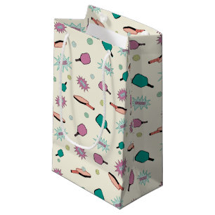 Petit Sac Cadeau Pickleball ! Motif coloré amusant