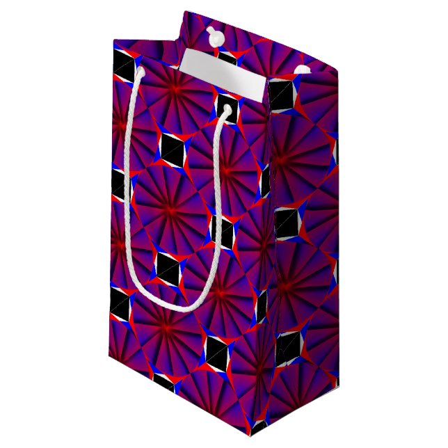 Petit Sac Cadeau Pinwheel sans fin [S] par Kenneth Yoncich (Devant Angle)