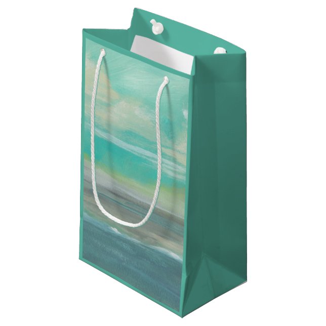 Petit Sac Cadeau Plage I de plaine (Devant Angle)