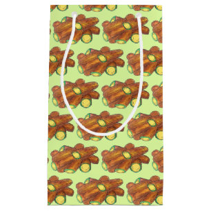 Petit Sac Cadeau Poivron de Jalapeño frit vert Jalapeno chaud poivr