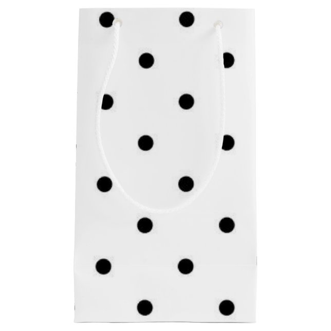 Petit Sac Cadeau Polka dot (Devant)
