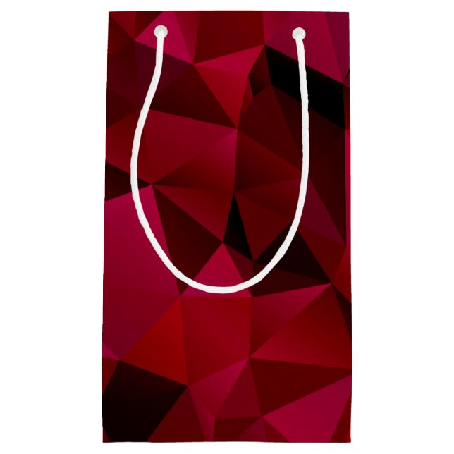 Petit Sac Cadeau polygonaux, triangles (Devant)