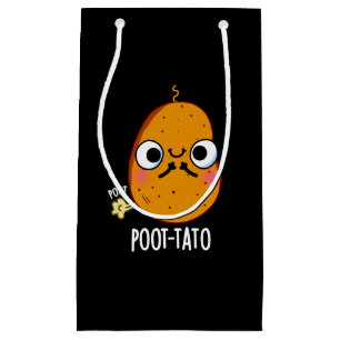 Petit Sac Cadeau Pomme de terre drôle Farting Potato Pun de pomme d