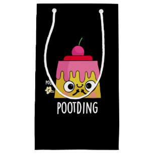Petit Sac Cadeau Poot Drôle Pudding Fart Pun Dark BG