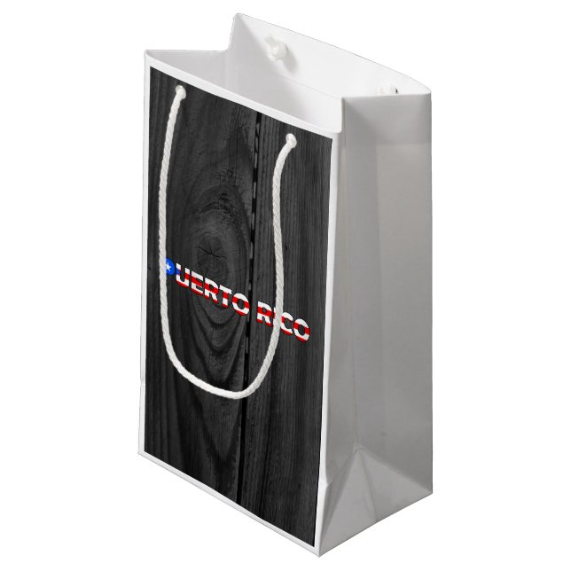 Petit Sac Cadeau Porto Rico (Devant Angle)