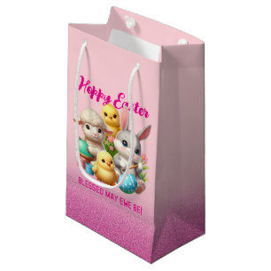 Petit Sac Cadeau Poussins De Pâques Mignonnes Poussins De Pâques Po