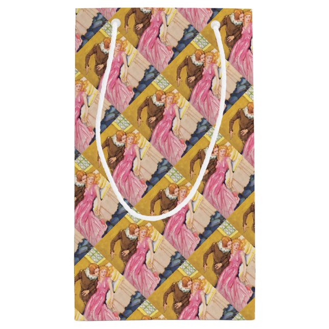 Petit Sac Cadeau Prince Charming baiser Beauté dormante (Dos)