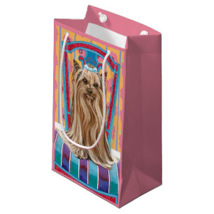 Petit Sac Cadeau Princesse héritière Yorkie