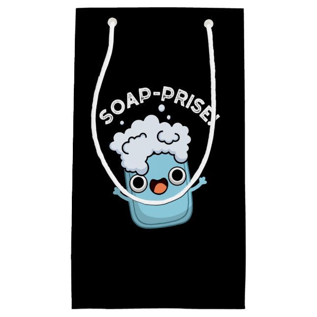 Petit Sac Cadeau Prix du savon amusant surpris Soap Pun de savon fo (Devant)