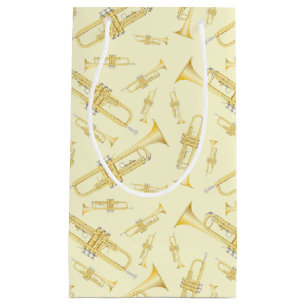 Petit Sac Cadeau Professeur de musique de trompette