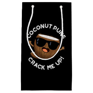Petit Sac Cadeau Puns à la noix de coco me craquer Funky Pun à la f