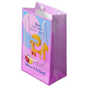 Petit Sac Cadeau Ram Aries Zodiac Baby (21 mars - 19 avril)