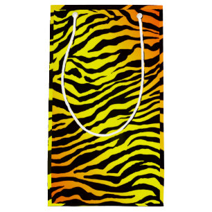 Petit Sac Cadeau Rayures de tigre