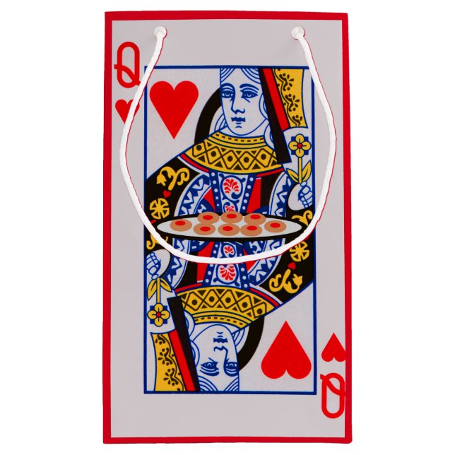 Petit Sac Cadeau Reine des Coeurs (Dos)