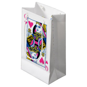 Petit Sac Cadeau Reine des Coeurs