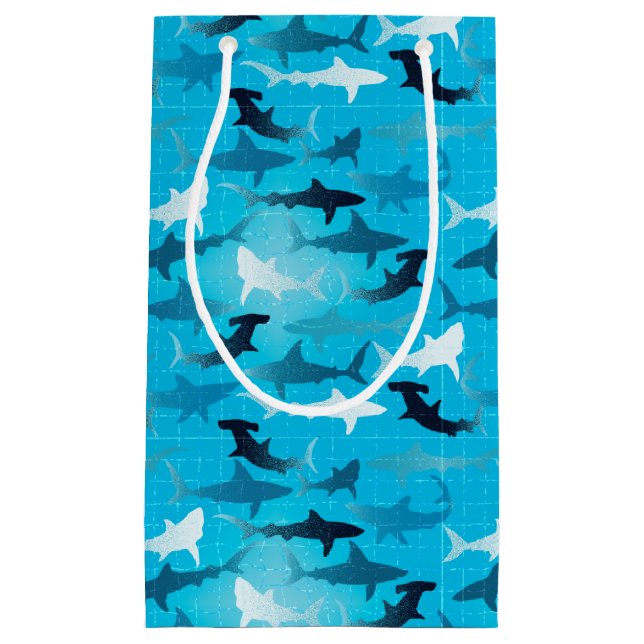 Petit Sac Cadeau requins! (Devant)