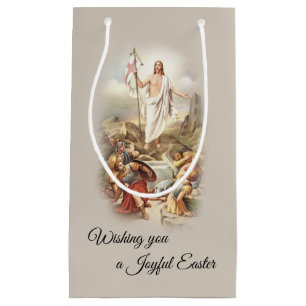 Petit Sac Cadeau Résurrection de Pâques   Pascha de Jésus